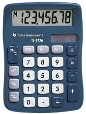 Texas Instruments Tischrechner TI-1726, Solarbetrieb
