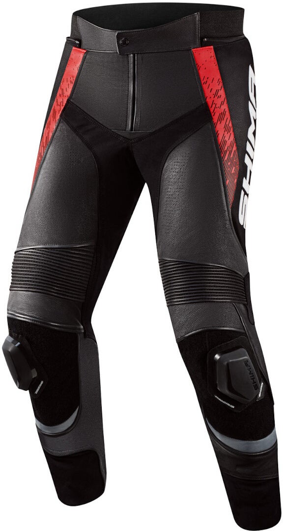 SHIMA STR 2.0 Motorrad Lederhose STR-2.0-PANT-RED-56