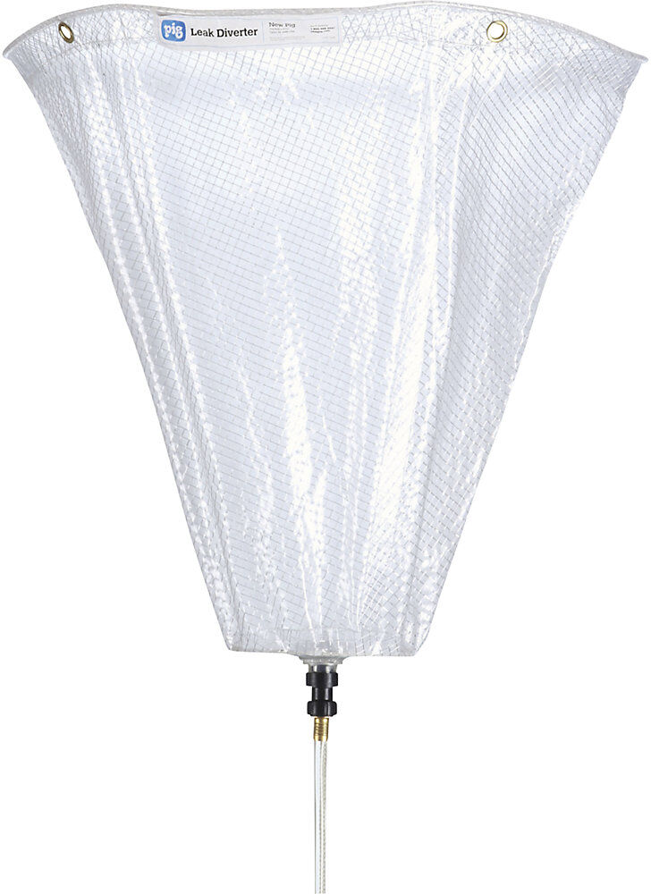 Leckagen-Umleiter für Rohre, BxH 610 x 610 mm, transparent PIG