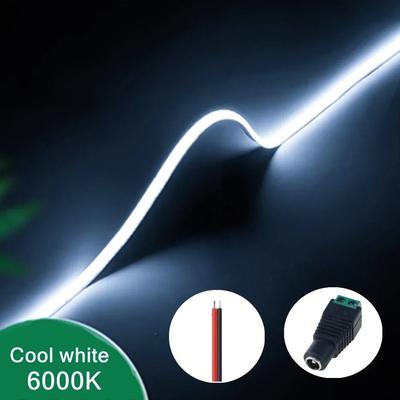 Uplift Picks Slim 3MM COB LED Strip For Seamless Hidden Accent Lighting Anywhere cool White 3mm 1m