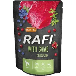 RAFI Wildbret für Hunde - Beutel 300g (schwarze Verpackung)