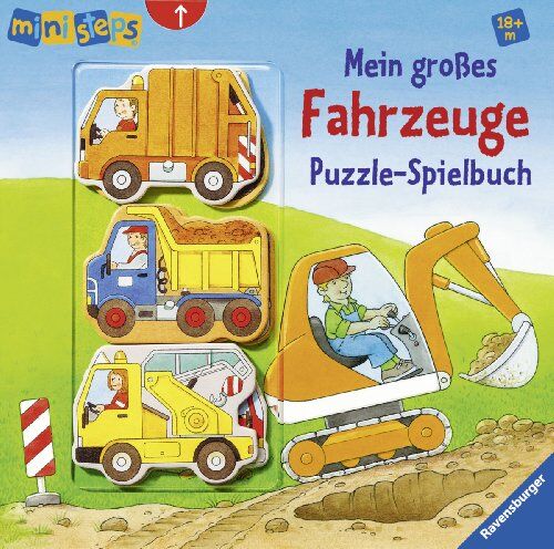 Sabine Cuno - ministeps® Bücher: Mein großes Fahrzeuge Puzzle-Spielbuch: Ab 18 Monaten - Preis vom 06.10.2026 07:26:00 h