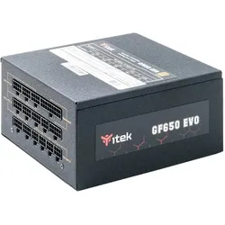 Itek Alimentation ATX compatible GF650 Evo - 650W (650 W), PC Netzteil, Schwarz