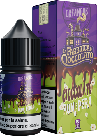 Dreamods Cioccolato Rum E Pera La Fabbrica Di Cioccolato Aroma Mini Shot 10ml