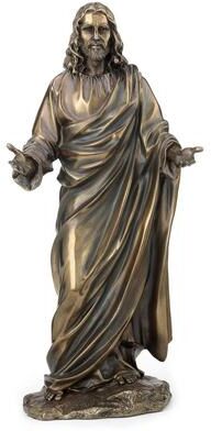 Unicorn Studio 12.05 in H Jesus with Open Arms Figurine Poly Resin