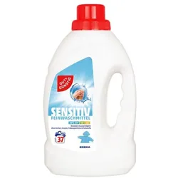 Gut & Günstig Feinwaschmittel »Sensitiv« 37 WL 1.5l weiß