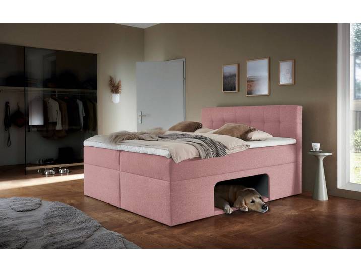 Home affaire Boxbett Carolin, mit Nische inkl. gepolsterter Unterlage für Haustiere