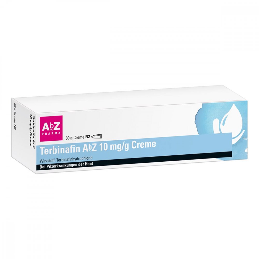 AbZ Pharma GmbH Terbinafin Abz 10 mg/g Creme 12552940