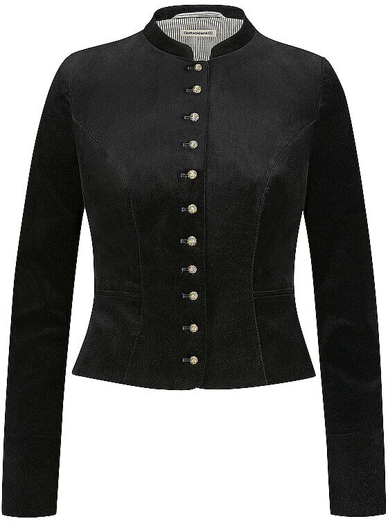 GOTTSEIDANK Trachtenjacke BARBARA schwarz   42 42