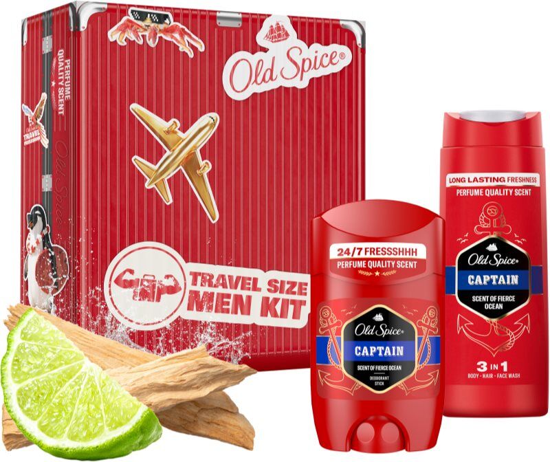 Old Spice Captain Travel Size Men Kit travel set