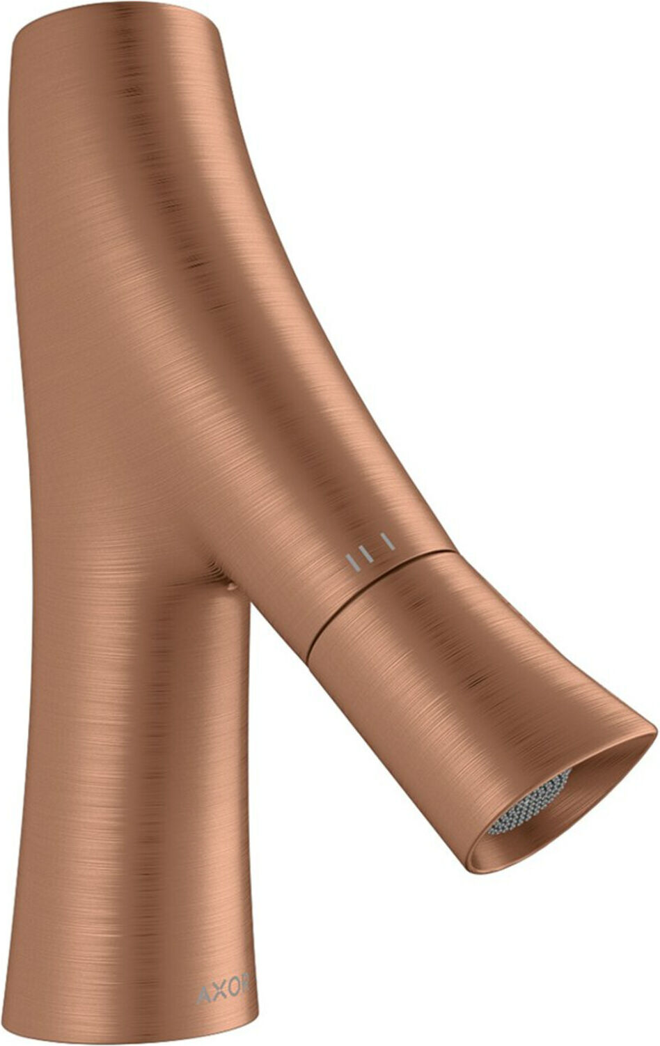 Hansgrohe Standv 50 Axor Starck Organic Ausl. 109mm, o. Abl.garn, brush. r gold (12110310)