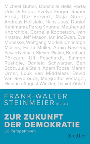 Frank-Walter Steinmeier - Zur Zukunft der Demokratie: 36 Perspektiven - Preis vom 09.10.2026 07:28:09 h