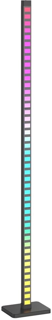 XANLITE Lámpara led 120cm rgb digital filar usb sincronización musical . Negro