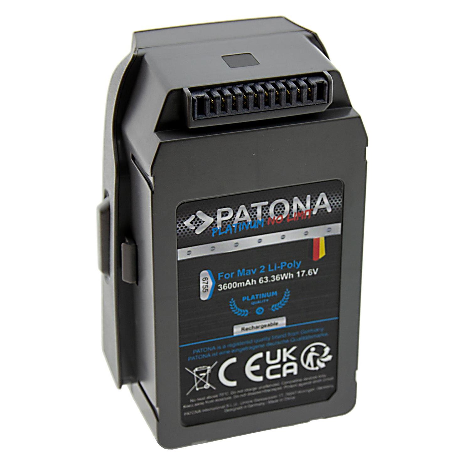 Patona Platinum Battery (Drohnen Akku, DJI Mavic 2) (6755)