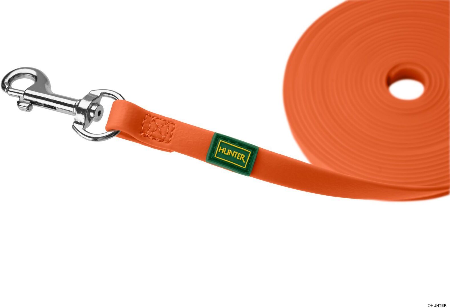 DOG SPORT HUNTER Suchleine Convenience 10/500, neonorange
