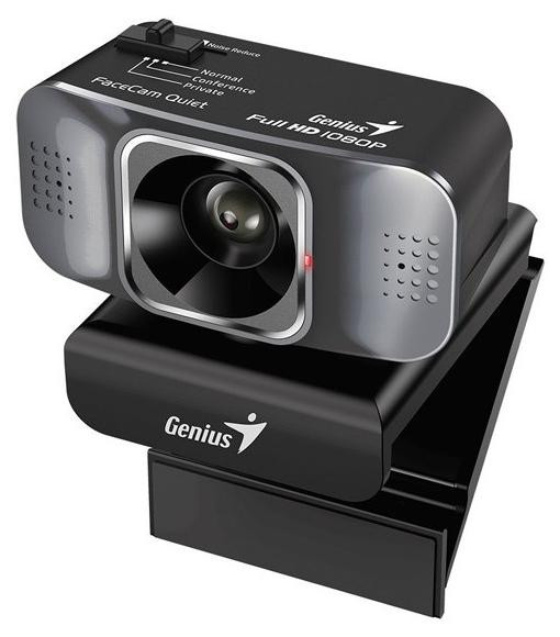 Genius FaceCam Quiet Full HD Webcam, 1920x1080, USB 2.0, zwart