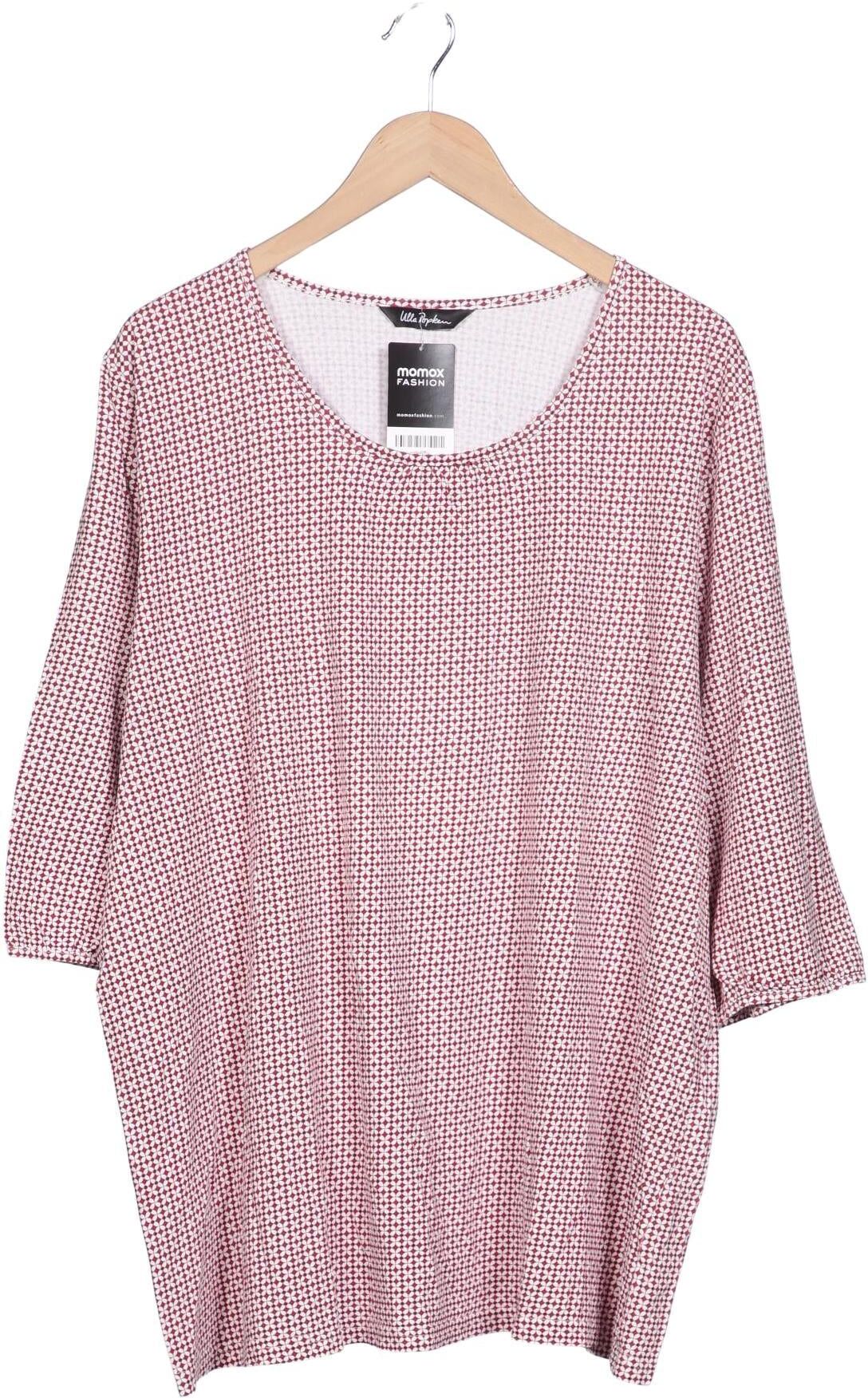 Ulla Popken Damen T-Shirt, Mehrfarbig, Gr. 4Xl, Baumwolle - Second Hand