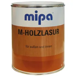 Mipa M-Holzlasur Imprägnierlasur mit UV-Schutz, farblos 750ml