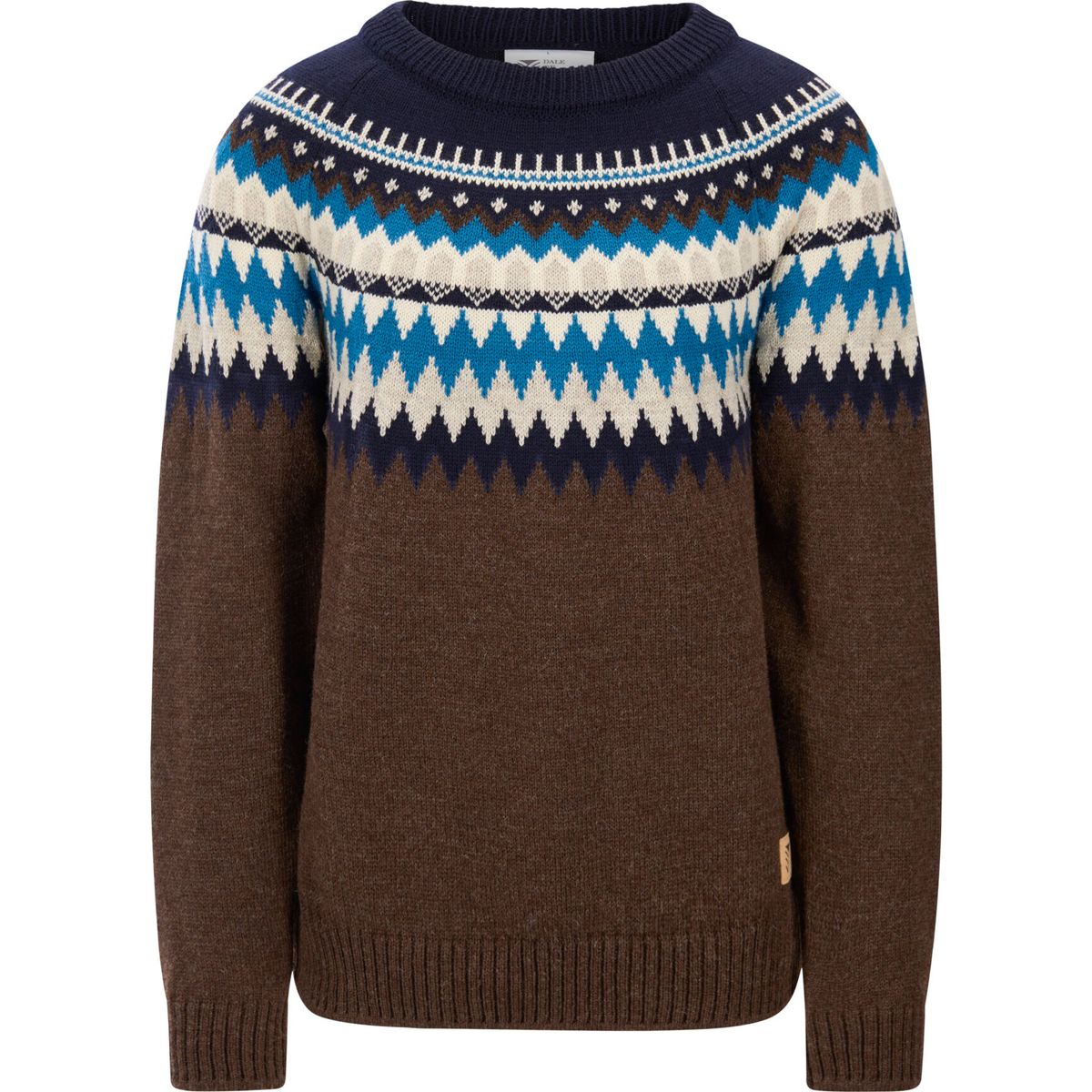 Dale of Norway Losna Masc. Sweater coffee navy birch (M00) XL 96411-M00-XL