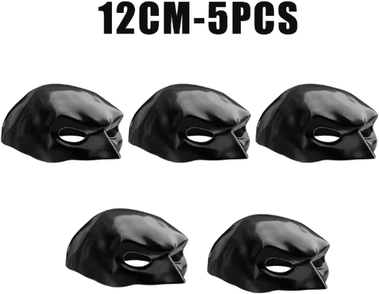 Inspire Picks Cat Bat Superhero Mask Cute Matte Cat Avenger Costume Mask For Pets 12cm 5pcs