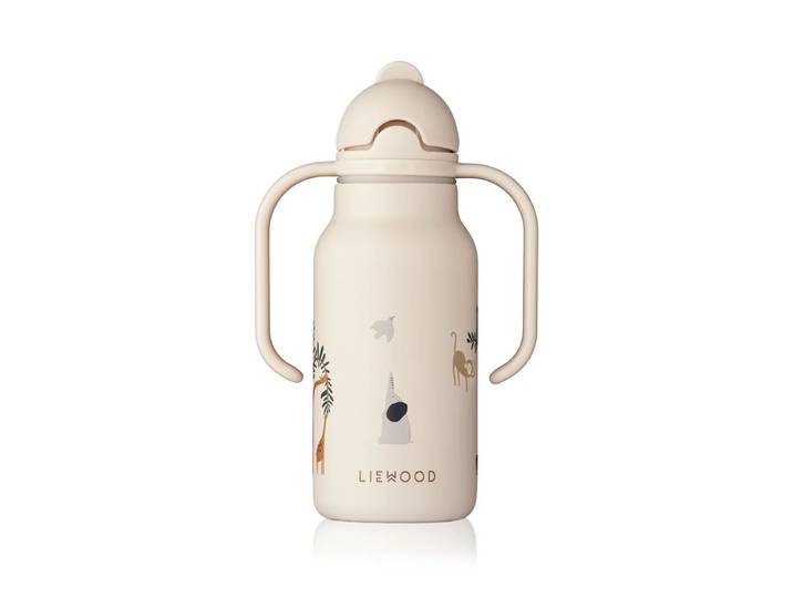 LIEWOOD - Kimmie bedruckte Flasche, 250 ml, all together / sandy
