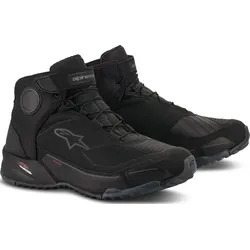 Alpinestars CR-X, Schuhe Drystar - Schwarz/Schwarz - 7
