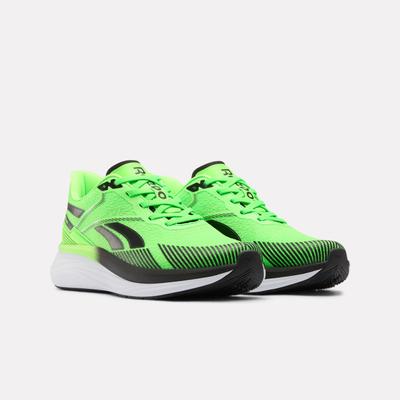 Laufschuh REEBOK "REEBOK VIVA SPEED", Herren, Gr. 45, grün (solar lime, schwarz, weiß), Synthetik, Textil, Schuhe Laufschuh