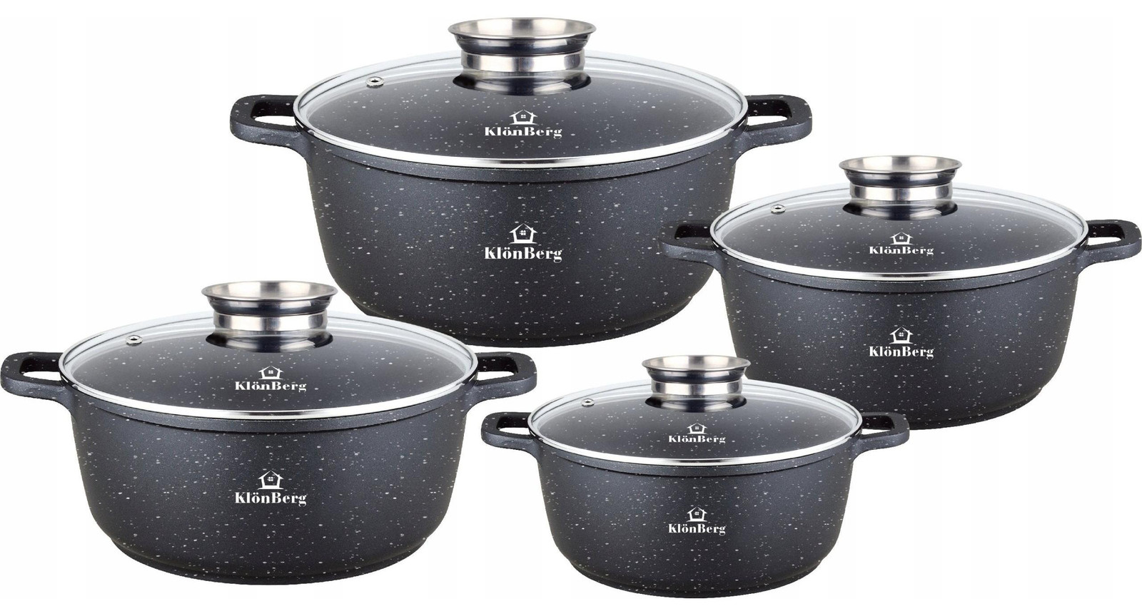 Selius 8-delige pannenset voor inductie