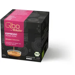 Qbo Espresso Sidama Royal - 27 Kapseln - Intensität: 4/10