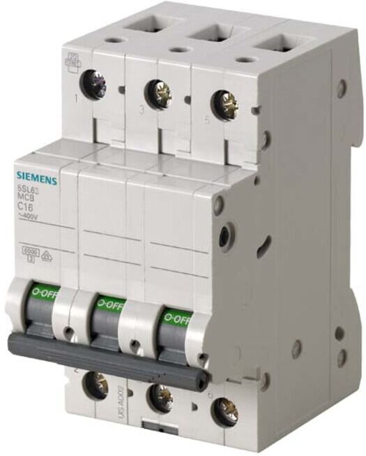 Siemens Indus.Sector Disjoncteur LS B10A, 3 pôles 5SL6310-6 (5SL63106)