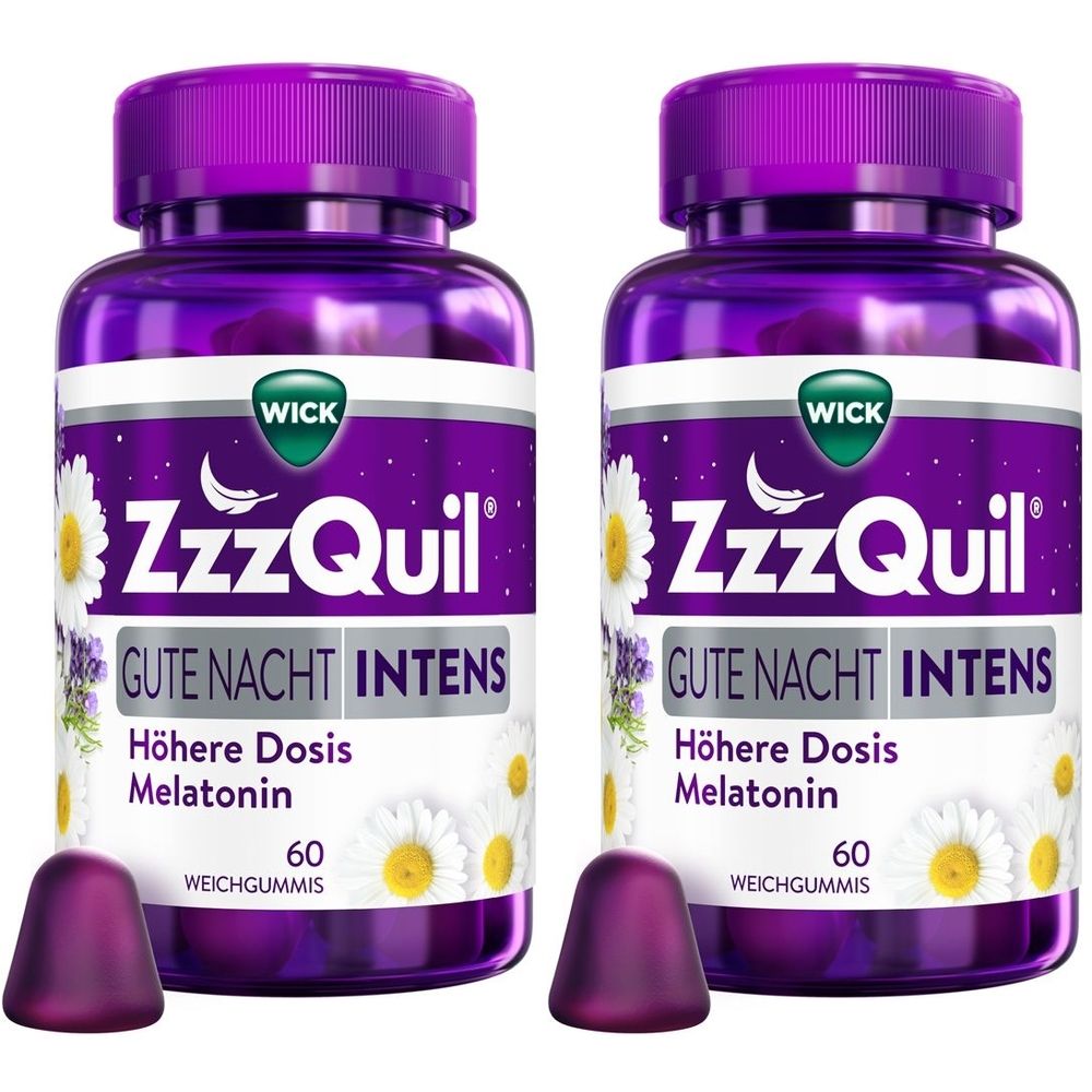 Wick ZzzQuil Gute Nacht Intens x2 2x60 St