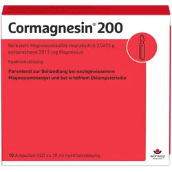 Cormagnesin 200 10X10 ml Ampullen