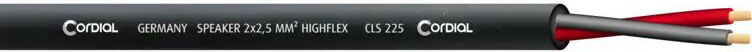 Cordial CLS 225 BK nero