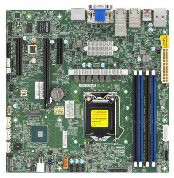Supermicro X12SCZ-TLN4F Moederbord