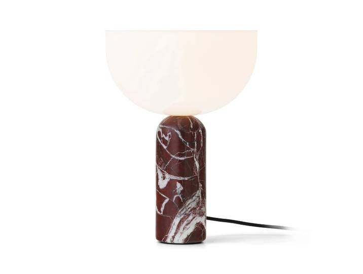 New Works Lampe de table Kizu small Rosso Levanto
