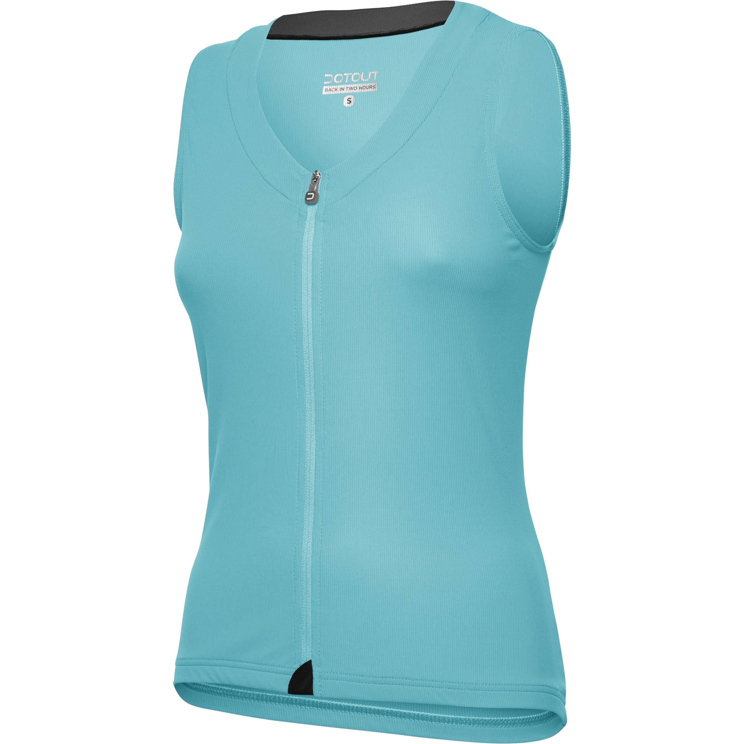 Dotout Chic Cycle Top Trikot Damen Radtrikots tuerkis Größe XS Mountainbike | Rennrad | Gravel Elastisch
