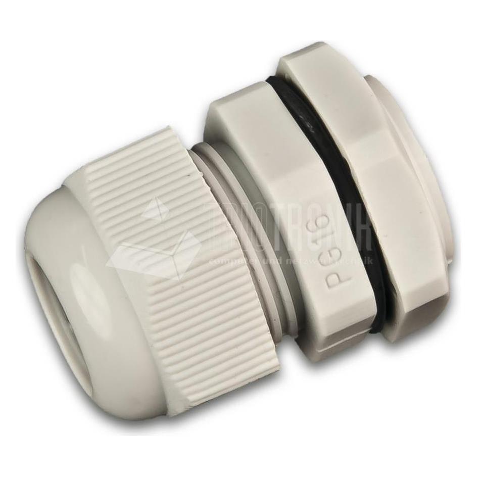 Lightwin PG16 PVC Verschraubung inkl. Gegenmutter Zubehör (Netzwerkkabel) (PG16 VERSCHRAUBUNG)