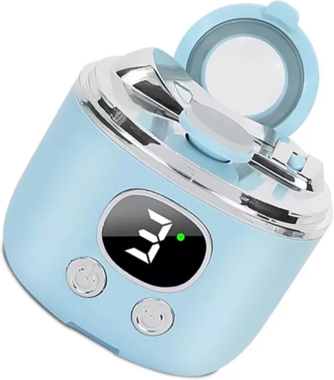 INF Coupe-ongles électrique multifonctionnel avec loupe - Modèle amélioré 701 Bleu
