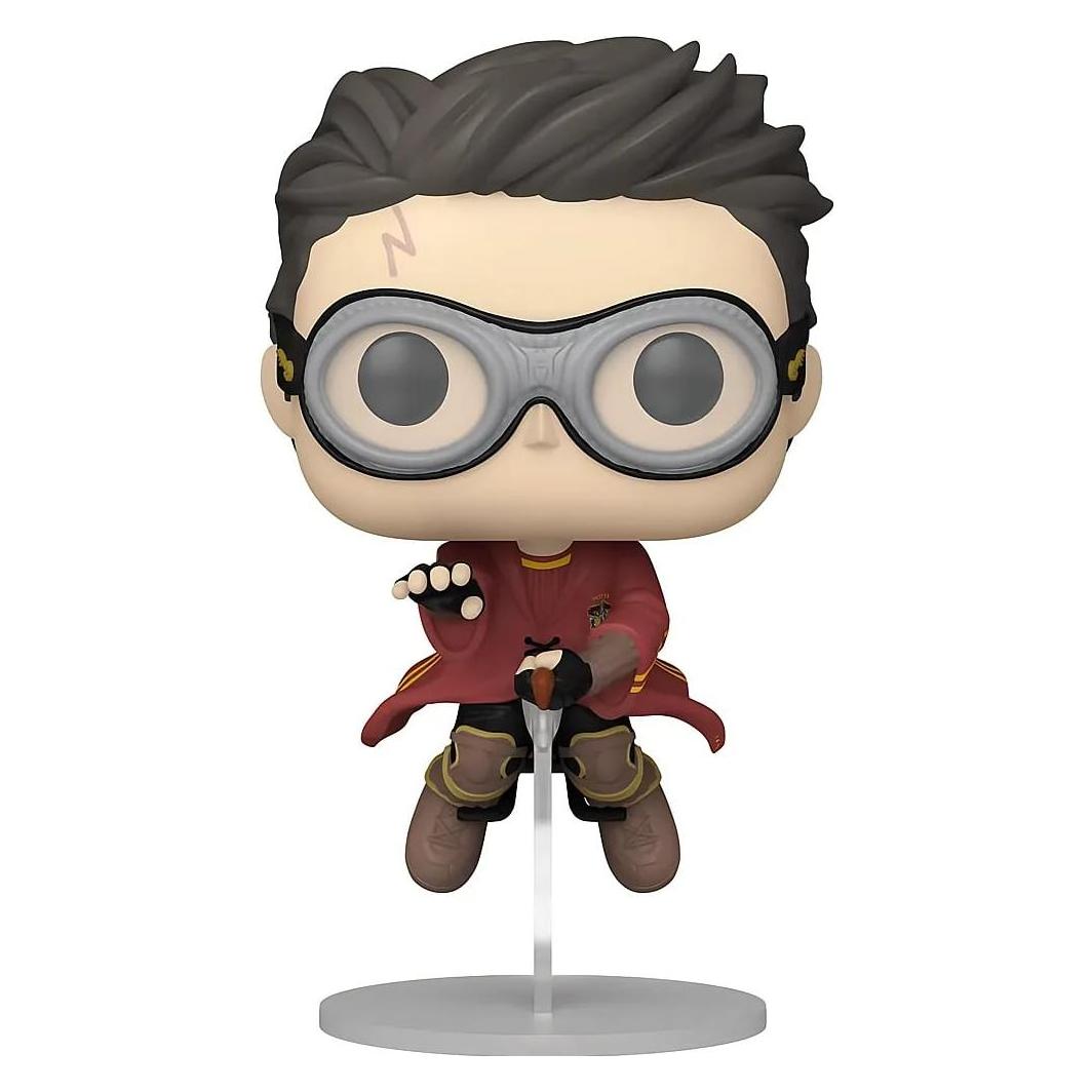 Funko Harry Potter POP! Movies Vinyl Figur Harry w/Broom(Quidditch) 9 cm (OC76003)