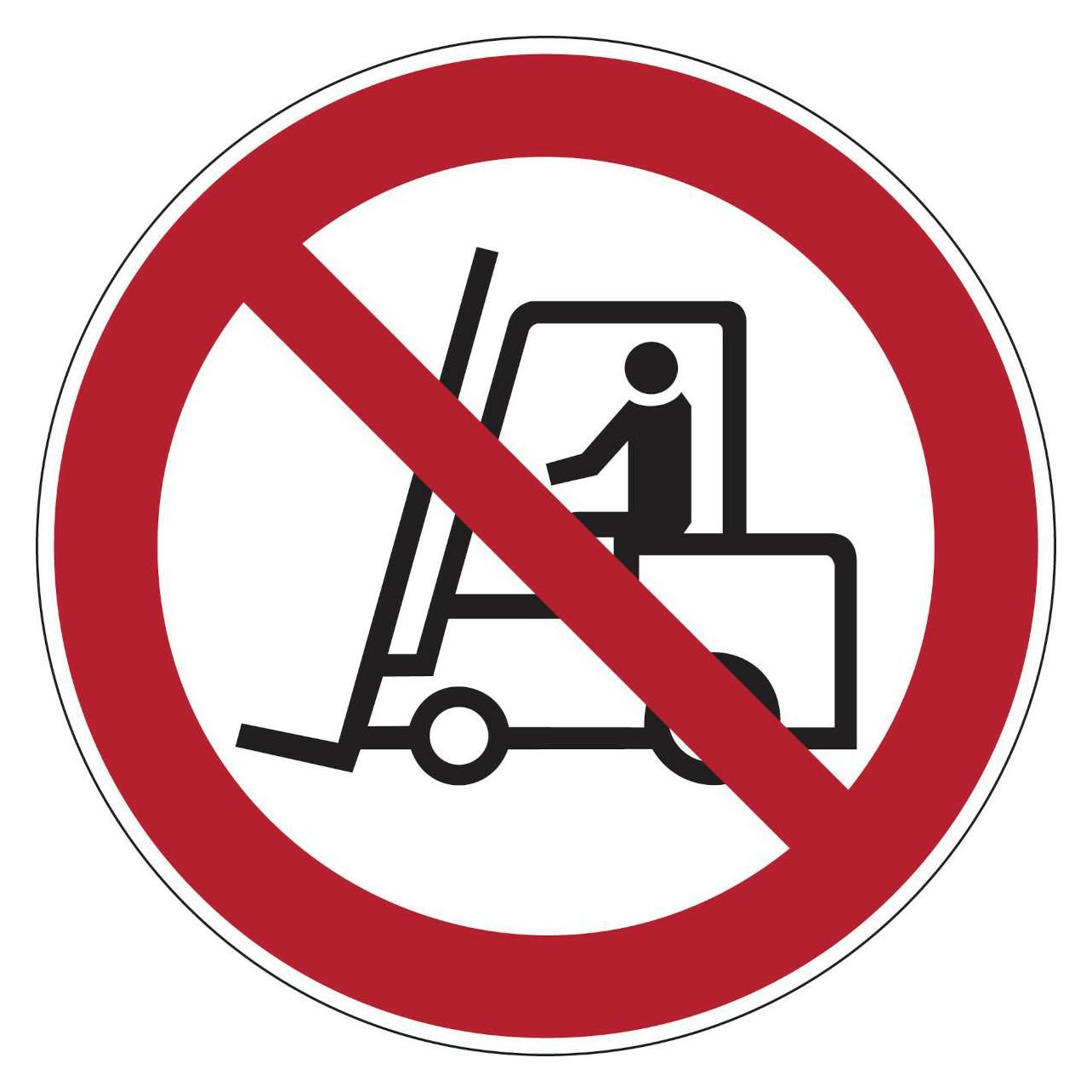 Brady Floor Safety Sign - (PIC 206-DIA 500-B7538)