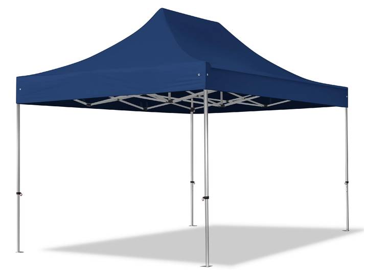 TOOLPORT 3x4\,5 m Tonnelle pliante Alu\, PES 800\, bleu