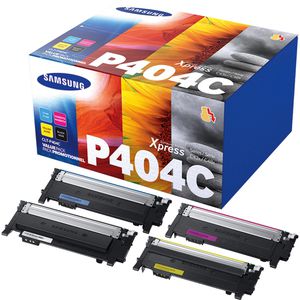 Samsung CLT-P404C Value Pack Original Toner schwarz, cyan, magenta, gelb