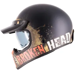 Broken Head Retro Helm Rusty Rider Orange XS (53-54 cm)