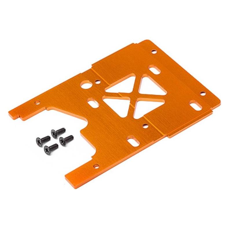 HPI Savage X ENGINE PLATE 2.5mm (7075/ORANGE) (105896)