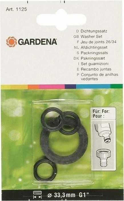 Gardena Profi-System-Dichtungssatz verpackt