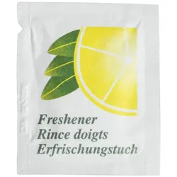 eGreen Fingerspitzenreiniger Zitrone - 1000er Packung - Plastico. Plastico
