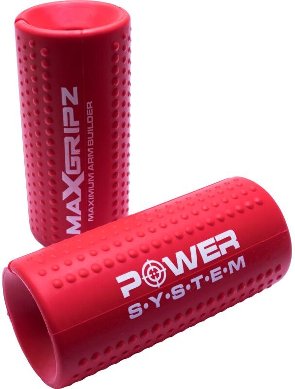 Power System Mx Gripz élastiques de musculation pour haltère teinte/couleur Red M 2 pcs