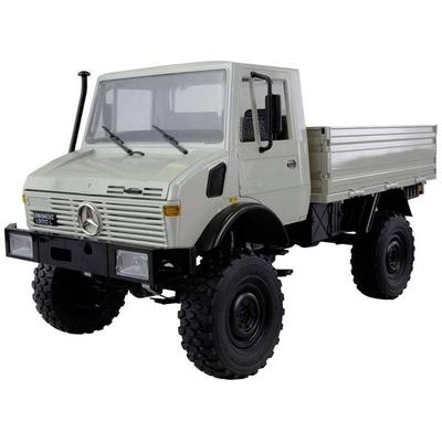 Amewi 22631 Unimog Basic, hellgrau 1:12 Elektro RC Modell-LKW RtR