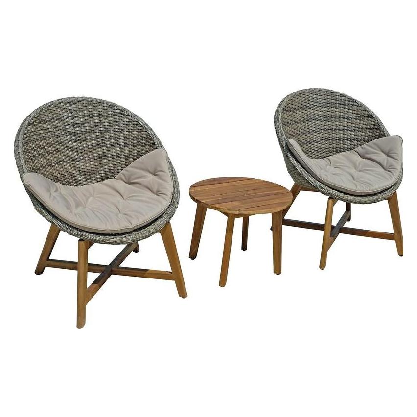 Garden Pleasure Sitzgruppe Reno grau (985243)