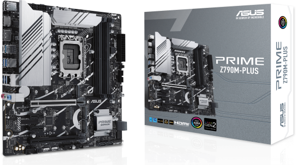 ASUS PRIME Z790M-PLUS mATX Mainboard - Sockel 1700